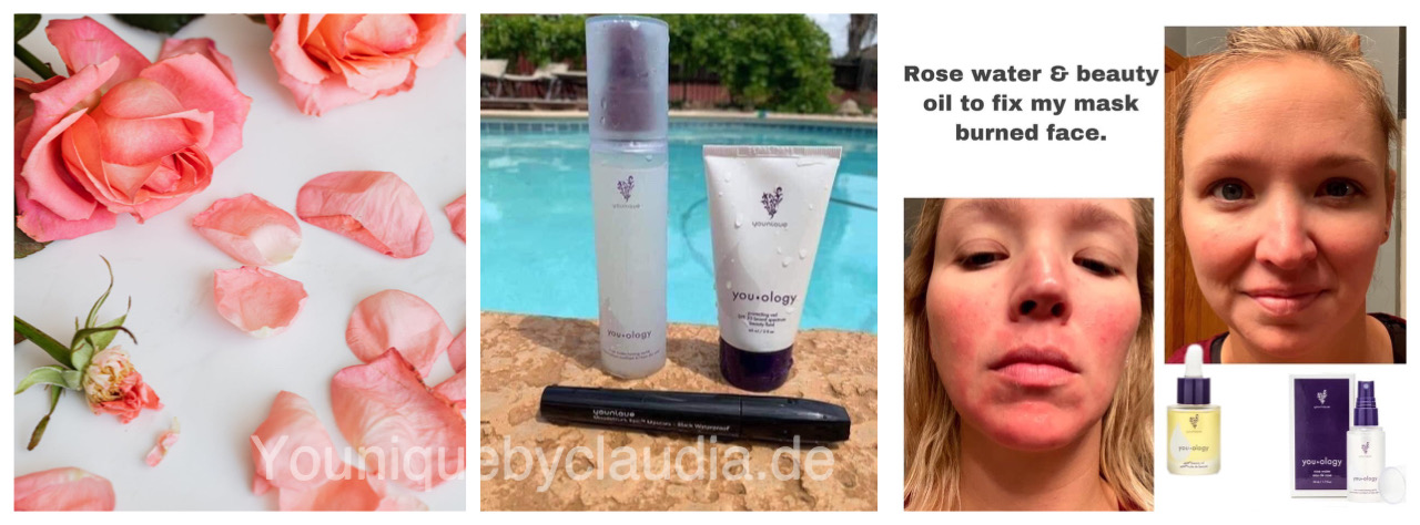 Younique Youology Rosenwasser Erfahrung und Anwendung 