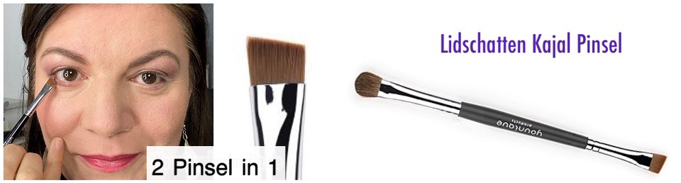 Younique Lidschatten und Kajal Pinsel 