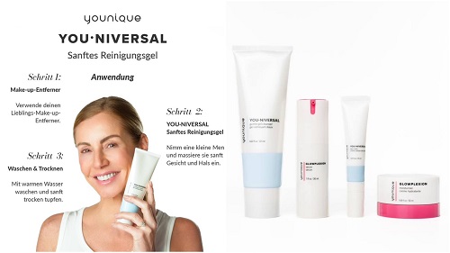 younique Glowplexion Hautpflegeserie Abo Preise