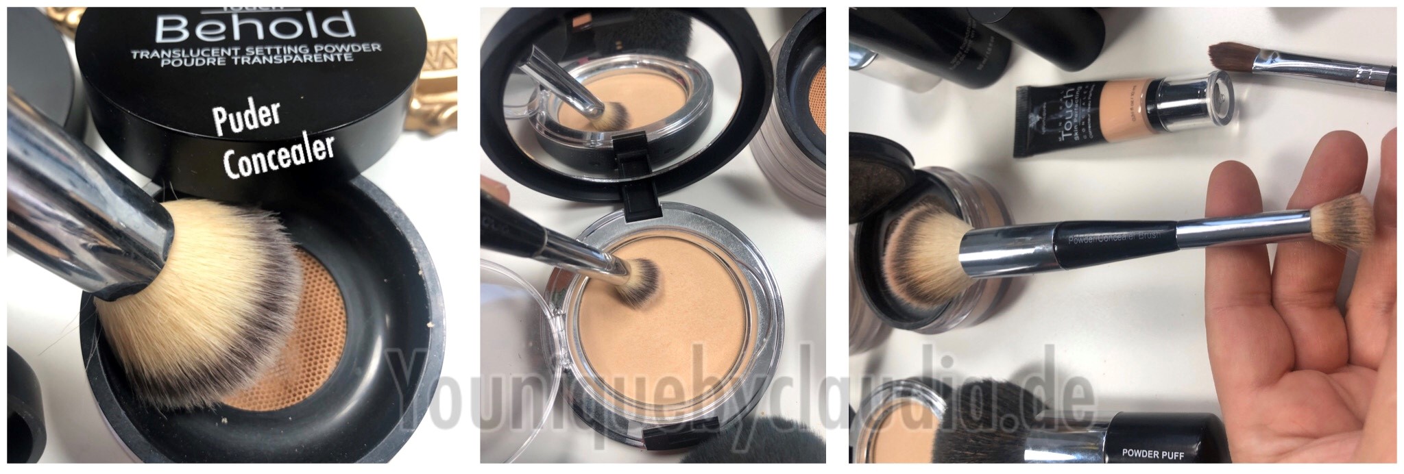 Younique Puder Concealer Pinsel Erfahrungsbericht
