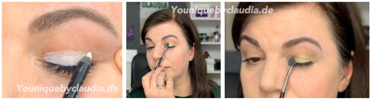 Younique 3 Eyeliner Kajal weiß Pristine Lid