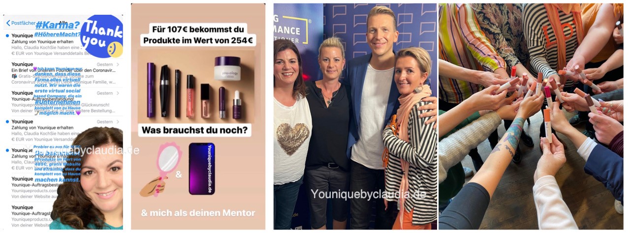 Erfahrungsbericht 6 Jahre Younique Kosmetik Bezahlung nach 3 stunden was brauche ich zum einstieg Tobias Beck