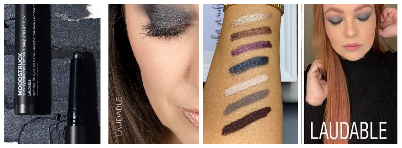 younique moodstruck Lidschattensticks Laudable Swatch