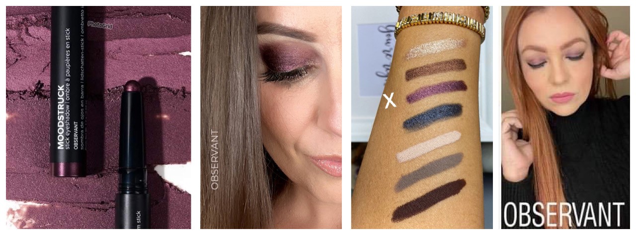 younique moodstruck Lidschattensticks observant Swatch