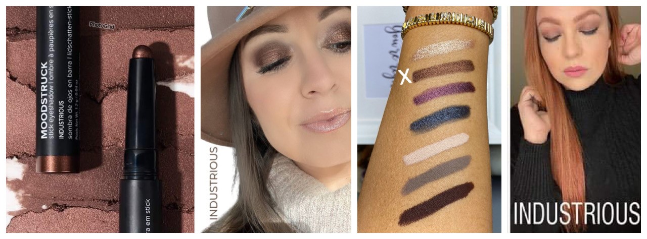 younique moodstruck Lidschattensticks oindustrious Swatch