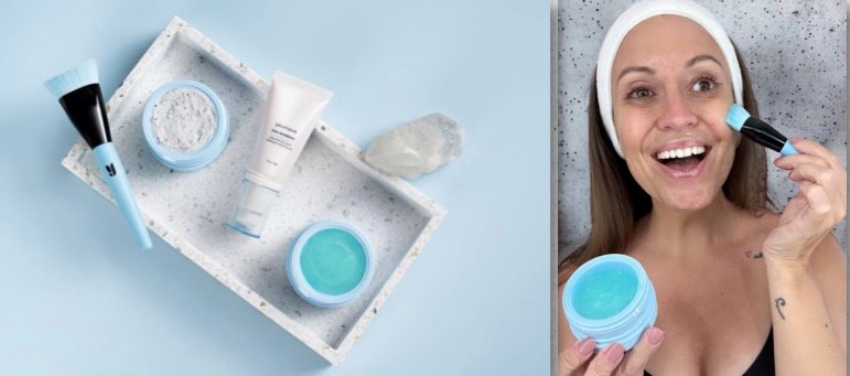 Younique Youology Youniversal Übernacht Feuchtigkeitsmaske Anwendung