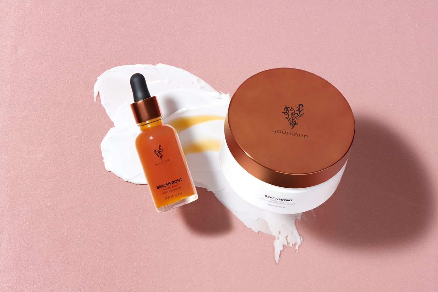 Younique Selbstbräuner Tropfen und Körpercreme